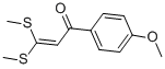 1-(4-METHOXY-PHENYL)-3,3-BIS-METHYLSULFANYL-PROPENONE CAS#: 33868-76-7