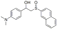 1-(4-dimethylaminophenyl)-2-naphthalen-2-ylsulfinyl-ethanol CAS#: 38226-50-5