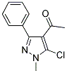1-(5-CHLORO-1-METHYL-3-PHENYL-1H-PYRAZOL-4-YL)-1-ETHANONE CAS#: 321526-28-7