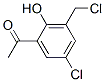 1-(5-CHLORO-3-CHLOROMETHYL-2-HYDROXY-PHENYL)-ETHANONE CAS#: 34987-36-5