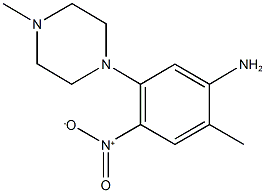 1-{5-amino-2-nitro-4-methylphenyl}-4-methylpiperazine CAS#: 347355-95-7