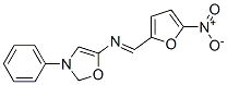 1-(5-nitro-2-furyl)-N-(3-phenyloxazol-5-yl)methanimine CAS#: 37853-13-7