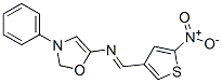 1-(5-nitrothiophen-3-yl)-N-(3-phenyloxazol-5-yl)methanimine CAS#: 37853-14-8