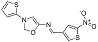 1-(5-nitrothiophen-3-yl)-N-(3-thiophen-2-yloxazol-5-yl)methanimine CAS#: 37853-26-2