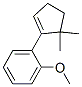 1-(5,5-Dimethyl-1-cyclopenten-1-yl)-2-methoxybenzene CAS#: 39877-93-5