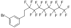 1-BROMO-3-(HEPTADECAFLUORODECYL)BENZENE CAS#: 340157-97-3