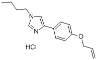 1-Butyl-4-(p-allyloxyphenyl)imidazole hydrochloride CAS#: 33024-89-4