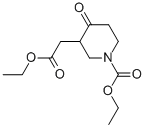 1-(Ethoxycarbonyl)-4-oxo-3-piperidineacetic acid ethyl ester CAS#: 39716-33-1