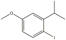 1-IODO-2-ISOPROPYL-4-METHOXYBENZENE CAS#: 31539-90-9