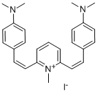 1-METHYL-2,6-BIS(P-DIMETHYLAMINO-STYRYL)-PYRIDINIUM-IODIDE CAS#: 3785-05-5
