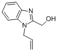 (1-allyl-1H-benzoimidazol-2-yl)methanol CAS#: 300706-95-0