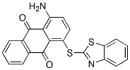 1-amino-4-(benzothiazol-2-ylthio)anthraquinone CAS#: 3767-68-8