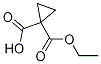 1-(ethoxycarbonyl)cyclopropanecarboxylic acid CAS#: 3697-66-3