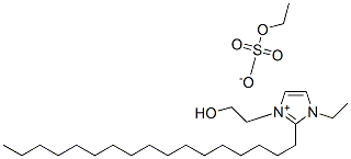 1-ethyl-2-heptadecyl-3-(2-hydroxyethyl)-1H-imidazolium ethyl sulphate CAS#: 38550-83-3