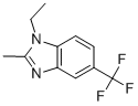 1-ethyl-2-methyl-5-(trifluoromethyl)-1H-benzimidazole CAS#: 30563-77-0