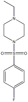 1-ethyl-4-((4-fluorophenyl)sulfonyl)piperazine CAS#: 385404-07-9