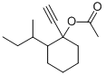 1-ethynyl-2-(1-methylpropyl)cyclohexyl acetate CAS#: 37172-05-7