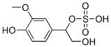 1-hydroxy-4-(2-hydroxy-1-sulfooxy-ethyl)-2-methoxy-benzene CAS#: 3415-68-7