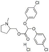 (+)-(1-methylpyrrolidin-2-yl)methyl bis(4-chlorophenoxy)acetate hydrochloride CAS#: 35609-19-9