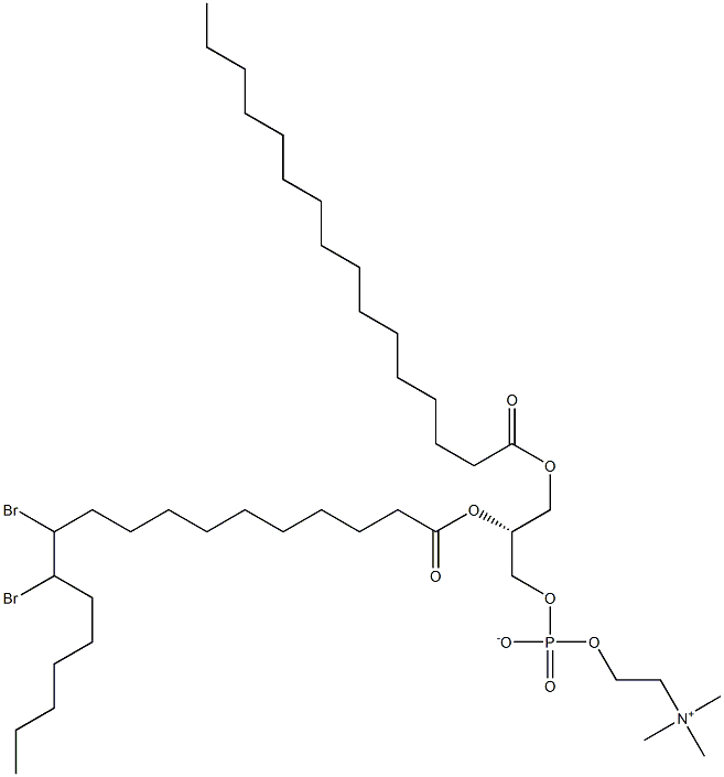 1-palMitoyl-2-(11,12-dibroMo)stearoyl-sn-glycero-3-phosphocholine CAS#: 324054-54-8