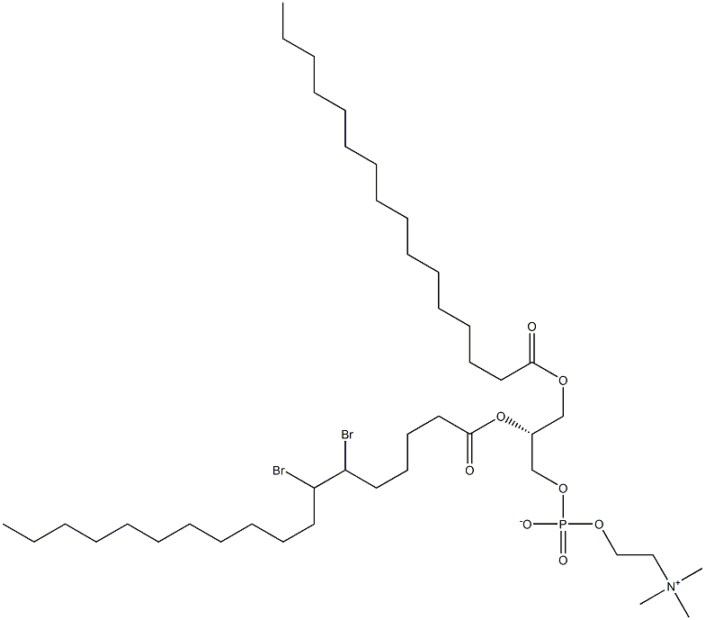 1-palMitoyl-2-(6,7-dibroMo)stearoyl-sn-glycero-3-phosphocholine CAS#: 324054-50-4