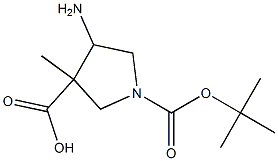 1-tert-Butyl 3-Methyl 4-aMinopyrrolidine-1,3-dicarboxylate CAS#: 362491-96-1