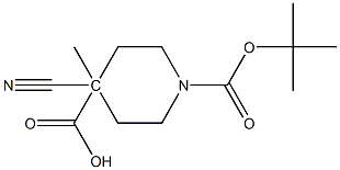 1-tert-butyl4-Methyl4-cyanopiperidine-1,4-dicarboxylate CAS#: 362703-34-2