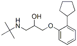 1-(tert-butylamino)-3-(o-cyclopentylphenoxy)propan-2-ol CAS#: 36507-48-9