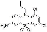 10-n-Propyl-1,3-dichloro-7-amino-phenothiazine-5,5-dioxide CAS#: 35076-85-8