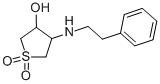 1,1-DIOXO-4-PHENETHYLAMINO-TETRAHYDRO-1LAMBDA6-THIOPHEN-3-OL CAS#: 347364-75-4