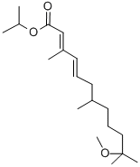 11-METHOXY-3,7-11-TRIMETHYL-2,4-DODECADIENOIC ACID ISOPROPYL ESTER CAS#: 36557-27-4