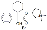 (1,1-dimethyl-2,3,4,5-tetrahydropyrrol-3-yl) 2-cyclohexyl-2-hydroxy-2-phenyl-acetate bromide CAS#: 3734-12-1