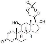 11beta,17,21-trihydroxypregna-1,4-diene-3,20-dione 21-methanesulphonate CAS#: 35410-28-7