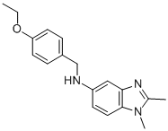 (1,2-DIMETHYL-1H-BENZOIMIDAZOL-5-YL)-(4-ETHOXY-BENZYL)-AMINE CAS#: 292052-59-6