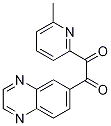 1,2-Ethanedione, 1-(6-Methyl-2-pyridinyl)-2-(6-quinoxalinyl)- CAS#: 364050-21-5