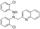 1,2-bis(2-chlorophenyl)-1-(quinolin-2-ylmethyl)hydrazine CAS#: 32812-48-9