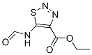 1,2,3-Thiadiazole-4-carboxylicacid,5-(formylamino)-,ethylester(9CI) CAS#: 385796-00-9