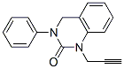 1,2,3,4-Tetrahydro-3-phenyl-1-(2-propynyl)quinazolin-2-one CAS#: 31078-97-4