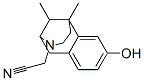 1,2,3,4,5,6-Hexahydro-8-hydroxy-6,11-dimethyl-2,6-methano-3-benzazocine-3-acetonitrile CAS#: 3639-69-8