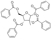 1,2,3,5-Tetra-O-benzoyl-2C-methyl-D-ribofuranose CAS#: 30361-19-4