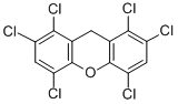 1,2,4,5,7,8-hexachloro(9H)xanthene CAS#: 38178-99-3