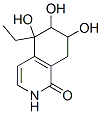 1(2H)-Isoquinolinone, 5-ethyl-5,6,7,8-tetrahydro-5,6,7-trihydroxy- (9CI) CAS#: 340268-67-9