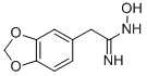 1,3-BENZODIOXOLE-5-ETHANIMIDAMIDE, N-HYDROXY- CAS#: 280110-82-9