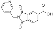 1,3-DIOXO-2-PYRIDIN-3-YLMETHYL-2,3-DIHYDRO-1H-ISOINDOLE-5-CARBOXYLIC ACID CAS#: 348125-25-7