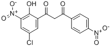 1,3-PROPANEDIONE, 1-(5-CHLORO-2-HYDROXY-3-NITROPHENYL)-3-(4-NITROPHENYL)- CAS#: 357166-56-4
