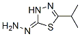 1,3,4-Thiadiazol-2(3H)-one,5-(1-methylethyl)-,hydrazone(9CI) CAS#: 299163-87-4