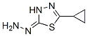 1,3,4-Thiadiazol-2(3H)-one,5-cyclopropyl-,hydrazone(9CI) CAS#: 299168-18-6