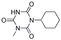 1,3,5-Triazine-2,4,6(1H,3H,5H)-trione, 1-cyclohexyl-3-methyl- CAS#: 30243-77-7