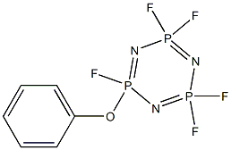1,3,5,2,4,6-Triazatriphosphorine, 2,2,4,4,6-pentafluoro-2,2,4,4,6,6-hexahydro-6-phenoxy- CAS#: 33027-68-8