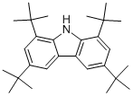 1,3,6,8-TETRAKIS(TERT-BUTYL)CARBAZOLE CAS#: 34601-54-2